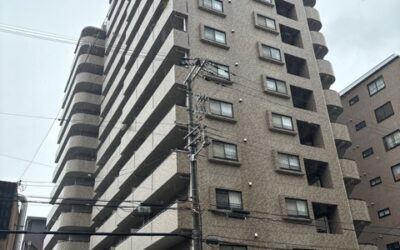 大阪市北区　ライオンズマンション梅田中崎様　1月26日　電気室ブレーカー更新工事